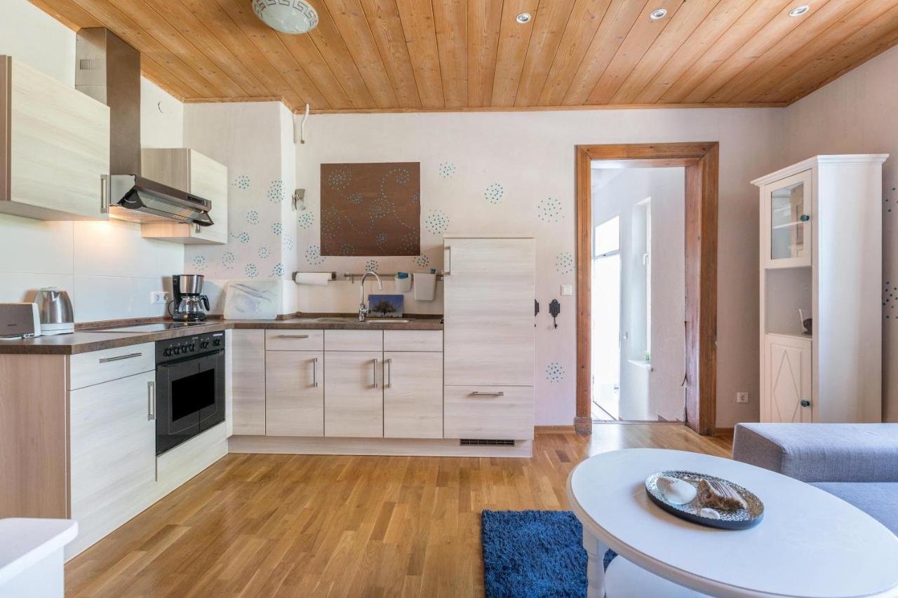 Denkerhof Ferienwohnung Sodalith Reußenköge Buitenkant foto