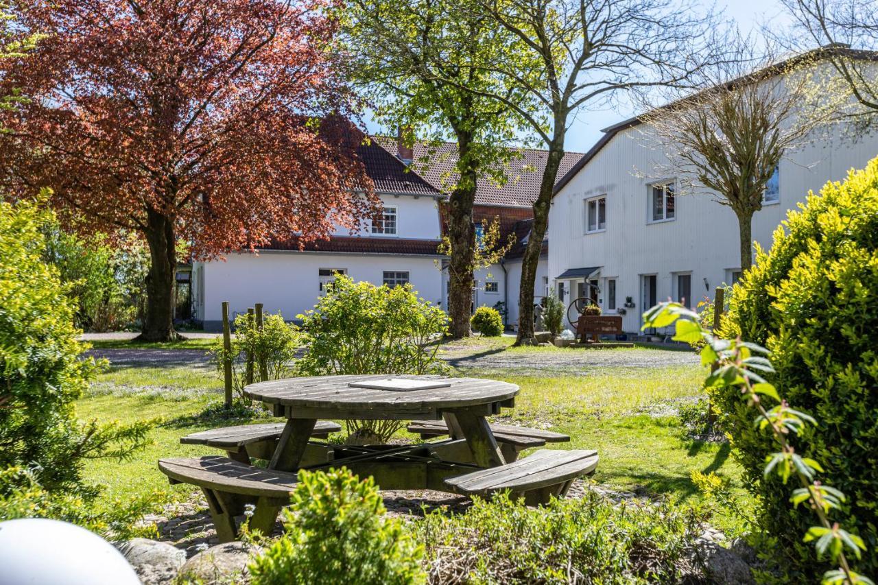 Denkerhof Ferienwohnung Sodalith Reußenköge Buitenkant foto
