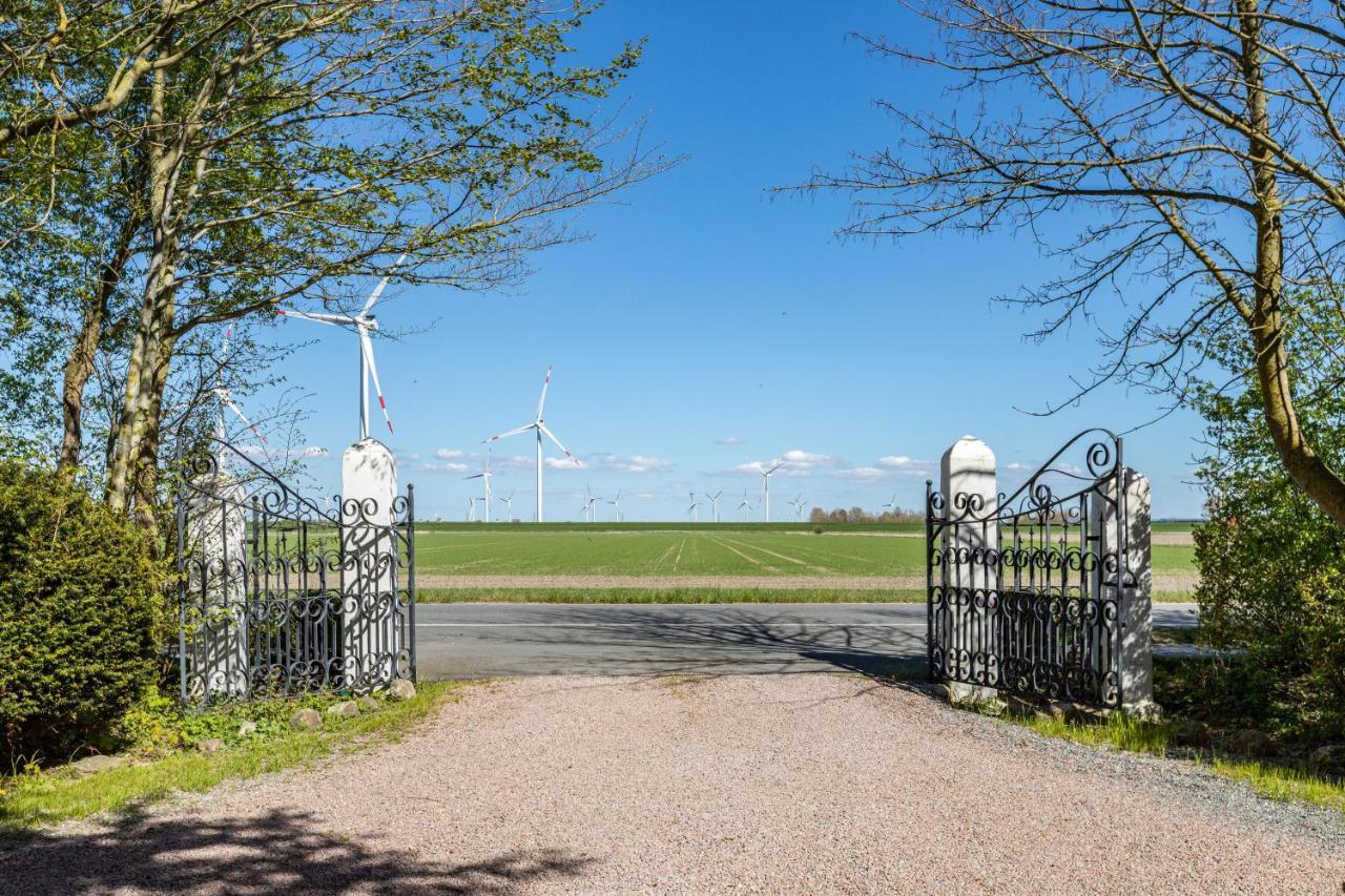 Denkerhof Ferienwohnung Sodalith Reußenköge Buitenkant foto